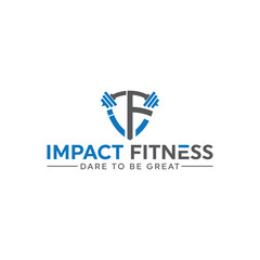 Fototapeta premium Fitness and Gym logo. fitness vector logo design, gym and fitness vector, Fitness Sports Center logo 