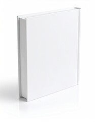 Blank white book