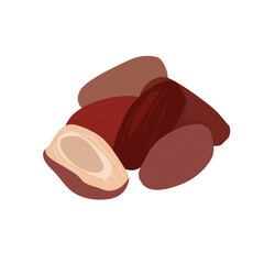  dried red dates or jujube. fruit dates