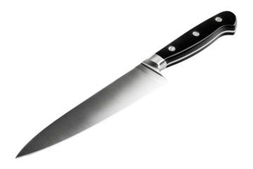 Chef's Knife: A sharp and pristine chef's knife, embodying precision and culinary artistry, ready to tackle any gastronomic challenge.