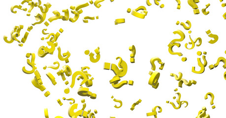 3D render of wide perspective view of ANY QUESTIONS?