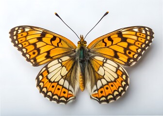 Fototapeta premium butterfly isolated on white background AI generated