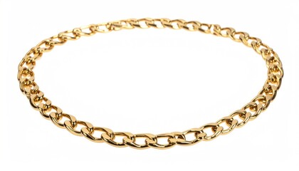 Gold chain necklace