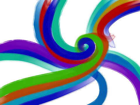 abstract rainbow background