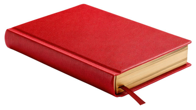 Designer Notebook background isolated on a Transparent background, PNG file.