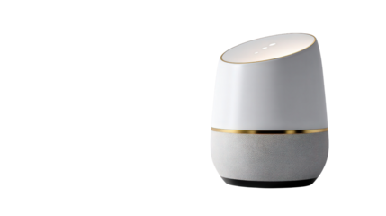 Digital Assistant for Home Automation background isolated on a Transparent background, PNG file.