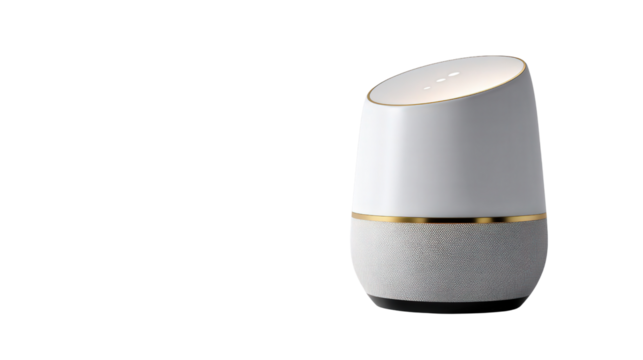 Digital Assistant for Home Automation background isolated on a Transparent background, PNG file.