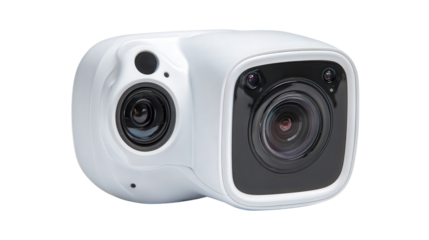 Digital Pet Camera background isolated on a Transparent background, PNG file.