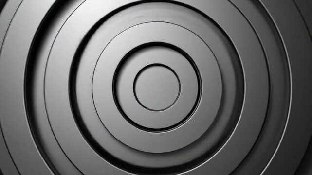 Abstract concentric circles