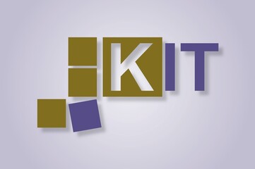 Testo KIT con colore variabile e sfondo