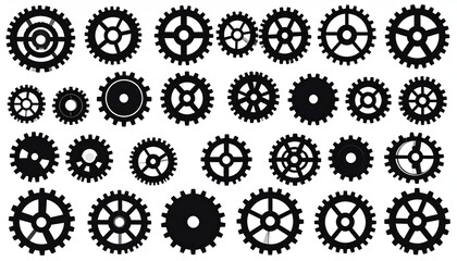 Collection of gears