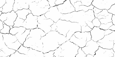 modern black and white scratch and cracks grunge texture dust and distressed wall pattern white background..

