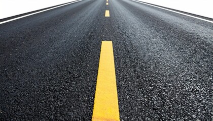 Asphalt road perspective
