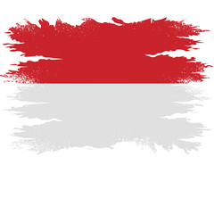 Artistic Illustrations of the Merah Putih Flag, Indonesia, Vector Art, 17 Agustus, Dirgahayu Kemerdekaan in a Vibrant Setting