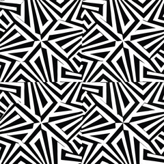 Abstract Geometric Pattern with Angular Shapes An Optical Illusion of Movement and Depth Creating a Visually Engaging Composition