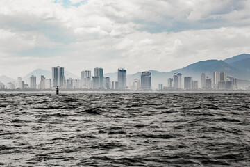 new york miami nha trang city skyline