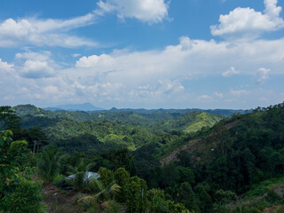 Naklejka premium bario highland