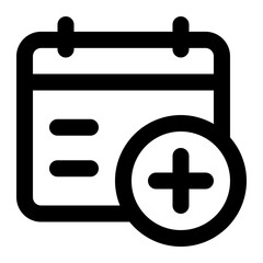 calendar icon for illustration