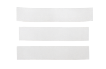 Three horizontal rectangular white spaces.  Simple, blank,  and empty design elements.  Each box has a slightly irregular,  outlined border