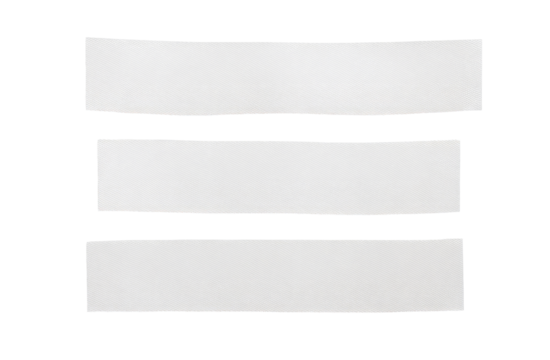 Three horizontal rectangular white spaces.  Simple, blank,  and empty design elements.  Each box has a slightly irregular,  outlined border