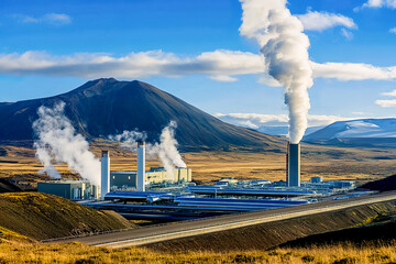 Carbfix project in Iceland. Renewable energy.