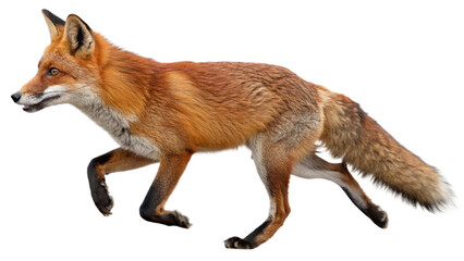 Foxe, isolated transparent background