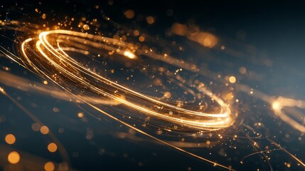 Quantum computing abstract bits with quantum computing, quantum computing surreal visualization, quantum computing particle trails