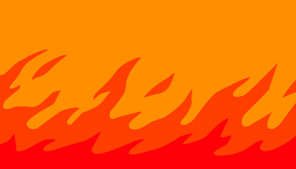 Burning Flames background, multipurpose fire element background design, white flame twister on orange background