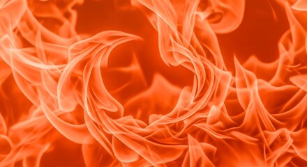 Obraz premium Fiery Inferno Captivating Abstract Depiction of Flames and Intense Burning Sensation