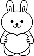 Kids Love Sign Animals Coloring Book