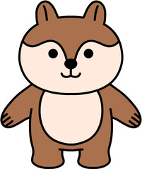 Kawaii Animals In Pastel For Kids