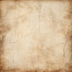 Obraz premium Aged parchment paper texture with cracks