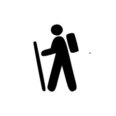 trekking and adventure icon