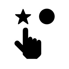 A stylized silhouette of a majestic eagle in flight isolated on transparent background silhouette