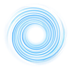 water tornado spinning into a blue tornado