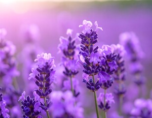 Obraz premium Close-up of lavender flowers