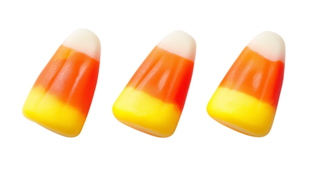 Three Candy Corns