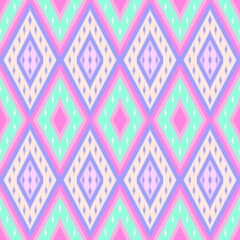 seamless pattern with geometric shapes