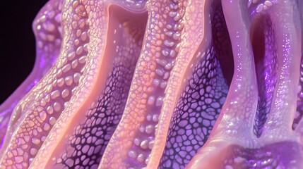 Fototapeta premium Abstract Purple and Pink Organic Texture Closeup