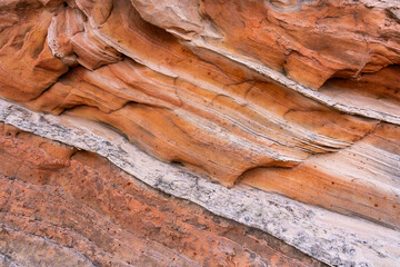 Sandstone abstract textures with layered patterns