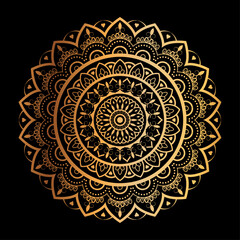 Ornamental Geometric luxury mandala pattern vector design
