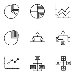 Abstract geometric shape with vibrant color palette