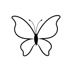 matte cream with subtle butterfly accent