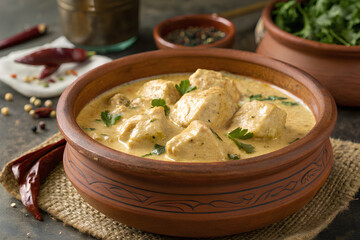 chicken boneless malai handi 