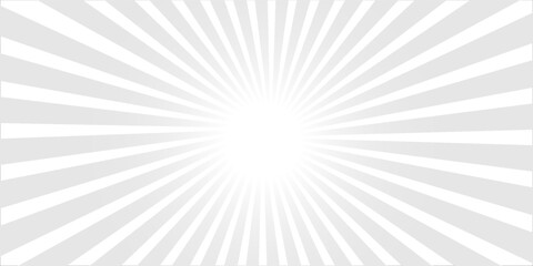 Obraz premium Ray sun light. Sunburst background. Radial circle line. Pattern starburst. Comic beam lines.