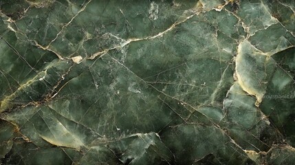 A green stone with a lot of texture