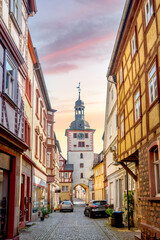 Fototapeta premium Altstadt, Klingenberg am Main, Bayern, Deutschland 
