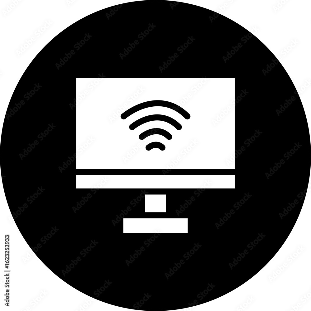Wall mural internet connection vector icon design