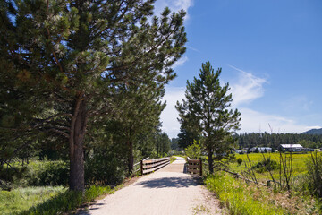 Bridge on the George S. Mickelson Trail, South Dakota