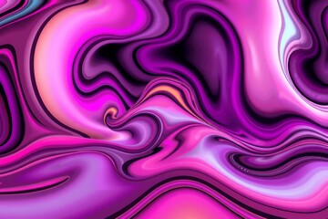 Obraz premium Vibrant swirling abstract background of pink and purple hues